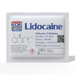 Lidocaine, CAS 137-58-6 – analytical reference standard, 1000 mg, product sachet, laboratory use only