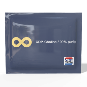 Citicoline (CDP-Choline), CAS 987-78-0 – analytical reference standard, 1000 mg, product sachet, laboratory use only