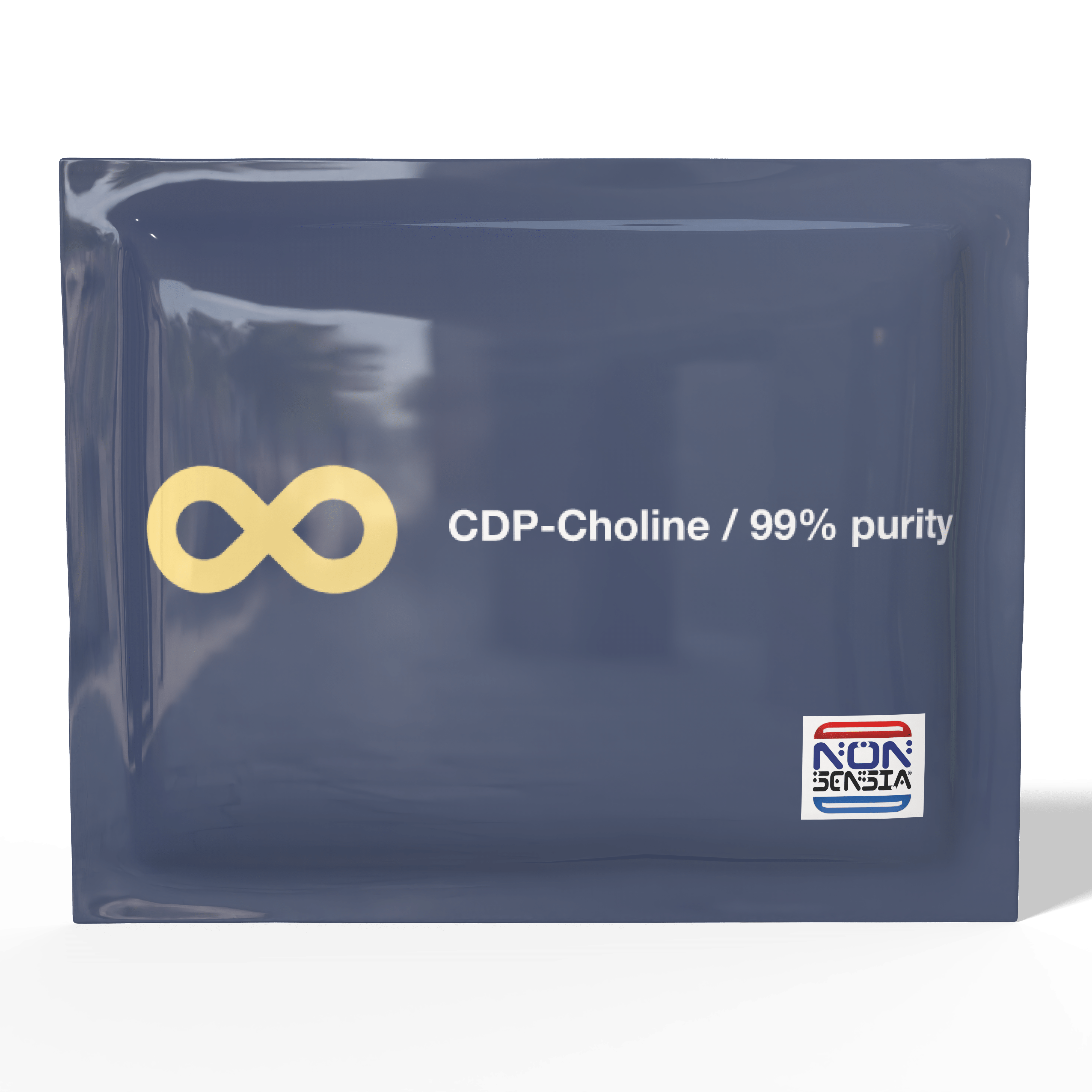Citicoline (CDP-Choline), CAS 987-78-0 – analytical reference standard, 1000 mg, product sachet, laboratory use only