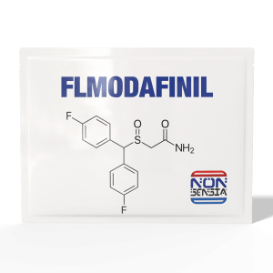 Flmodafinil, CAS 90280-13-0 – analytical reference standard, product sachet, laboratory use only