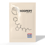 Noopept (Omberacetam), CAS 157115-85-0 – analytical reference standard, product sachet, laboratory use only