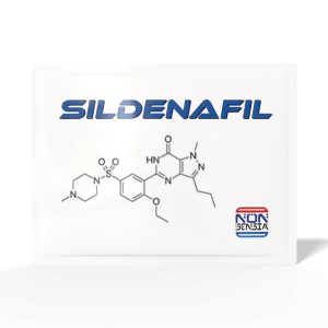 Sildenafil Citrate, CAS 171599-83-0 – analytical reference standard, 1000 mg, product sachet, laboratory use only