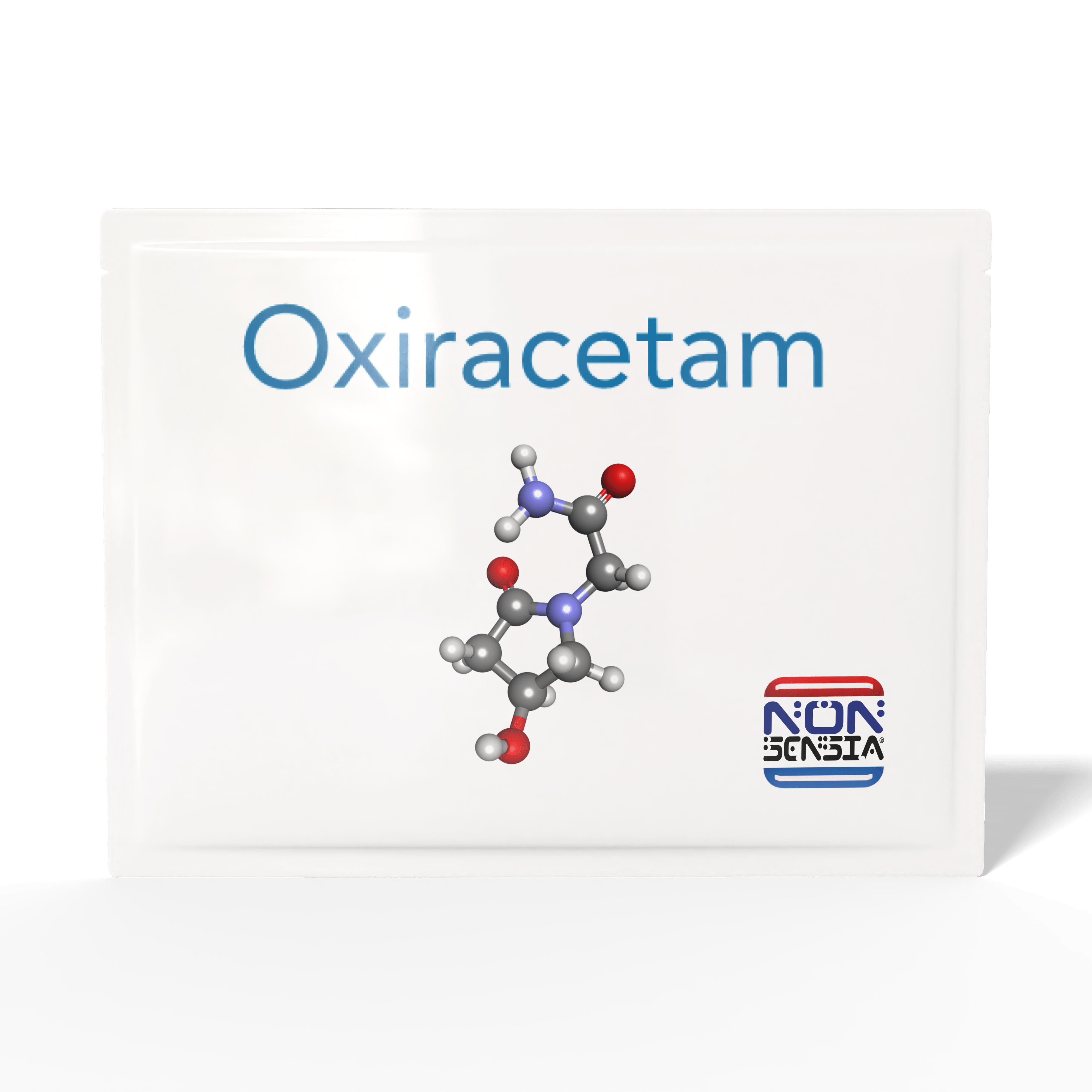 Oxiracetam, CAS 62613-82-5 – analytical reference standard, 1000 mg, product sachet, laboratory use only