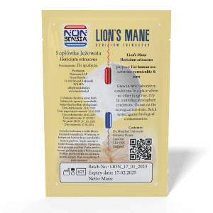 Lion's Mane (Hericium erinaceus) Extract 10 g – laboratory reference material, product sachet, laboratory use only