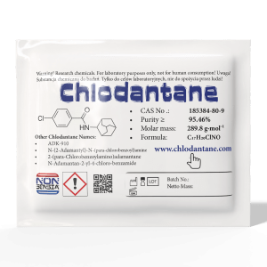 Chlodantane, CAS 185384-80-9 – analytical reference standard, product image, laboratory use only