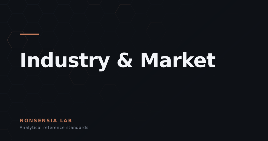Industry & Market — analytical reference standards, Nonsensia